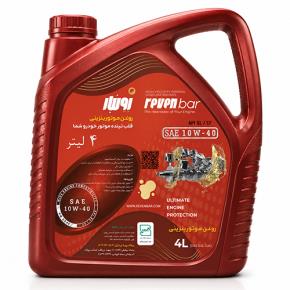 Ravenbar 10W-40 API SL/CF Engine Oil, 4-Liter Volume